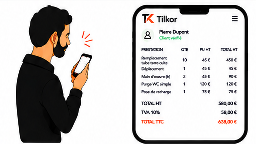 Devis préparé par Tilkor